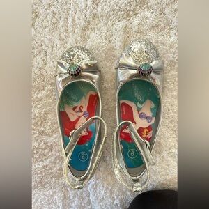 Disney Silver Glitter Kids Dress Shoes